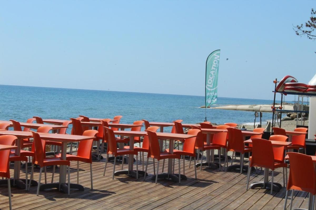 Bord de mer, pieds dans l'eau, vue panoramique Villa San-Nicolao Exterior photo